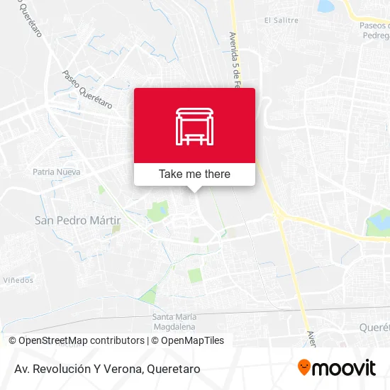 Mapa de Av. Revolución Y Verona