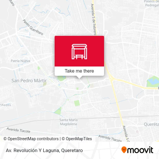 Mapa de Av. Revolución Y Laguna