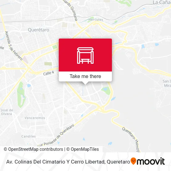 Mapa de Av. Colinas Del  Cimatario Y Cerro Libertad