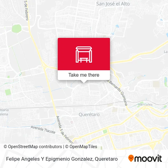 Mapa de Felipe Angeles Y Epigmenio Gonzalez