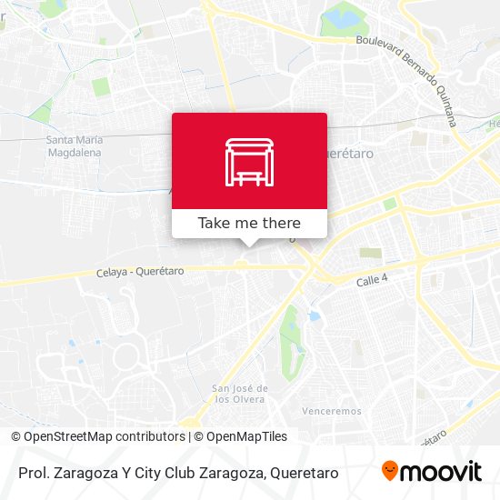 Mapa de Prol. Zaragoza Y City Club Zaragoza