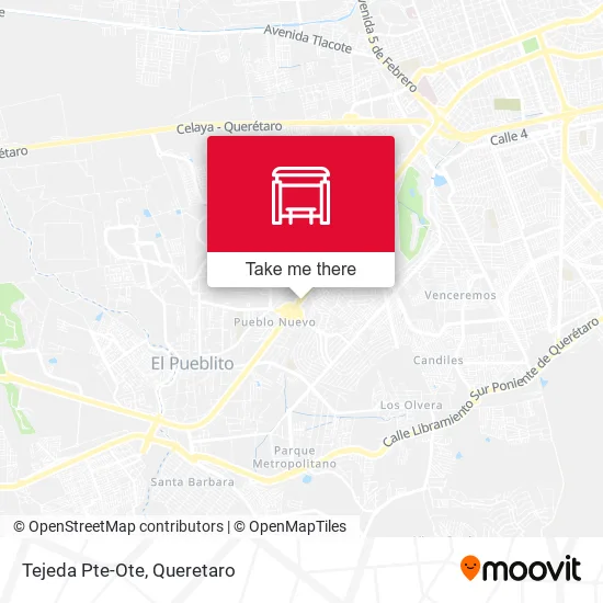 Mapa de Tejeda Pte-Ote