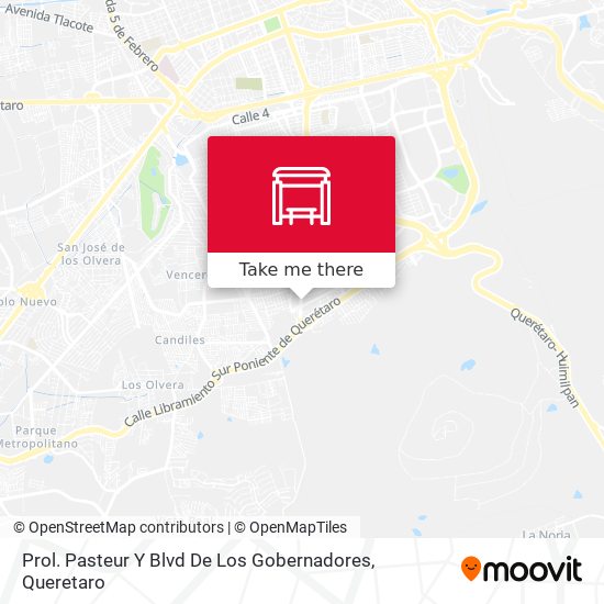Prol. Pasteur Y Blvd De Los Gobernadores map