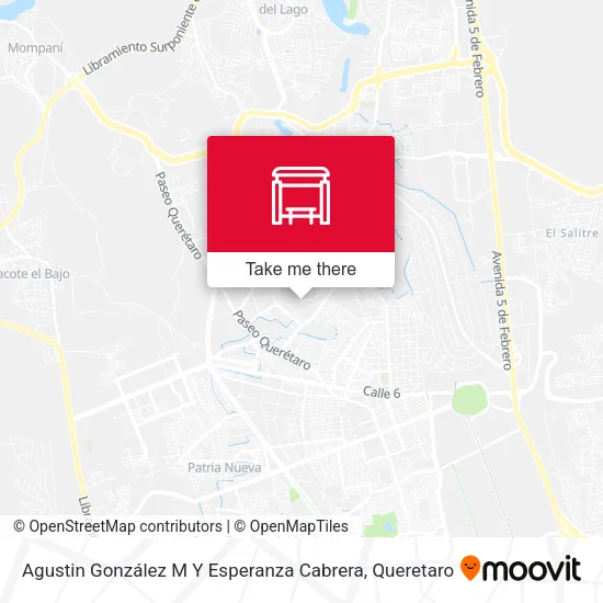 Mapa de Agustin González M Y Esperanza Cabrera