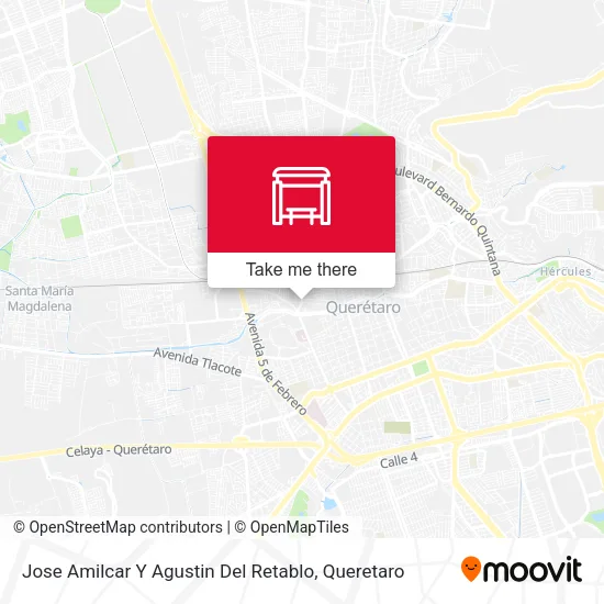 Mapa de Jose Amilcar Y Agustin Del Retablo