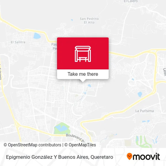 Mapa de Epigmenio González Y Buenos Aires