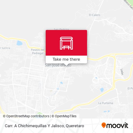 Carr. A Chichimequillas Y Jalisco map
