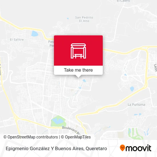 Mapa de Epigmenio González Y Buenos Aires