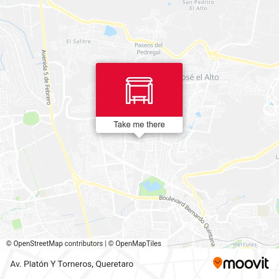 Mapa de Av. Platón Y Torneros