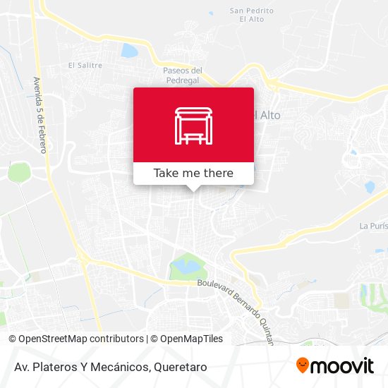 Mapa de Av. Plateros Y Mecánicos