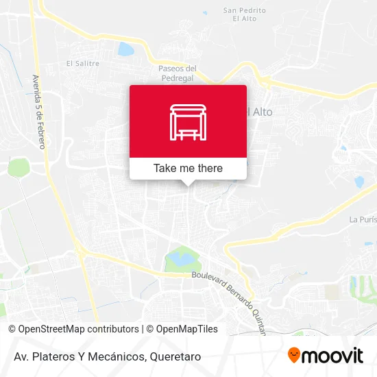 Mapa de Av. Plateros Y Mecánicos