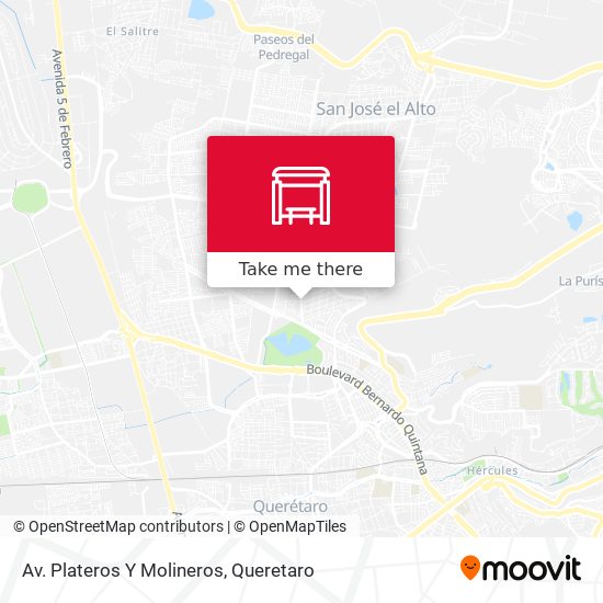 Mapa de Av. Plateros Y Molineros