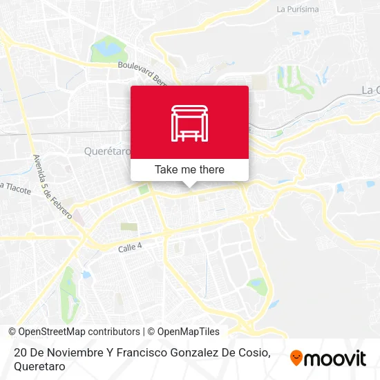 20 De Noviembre Y Francisco Gonzalez De Cosio map