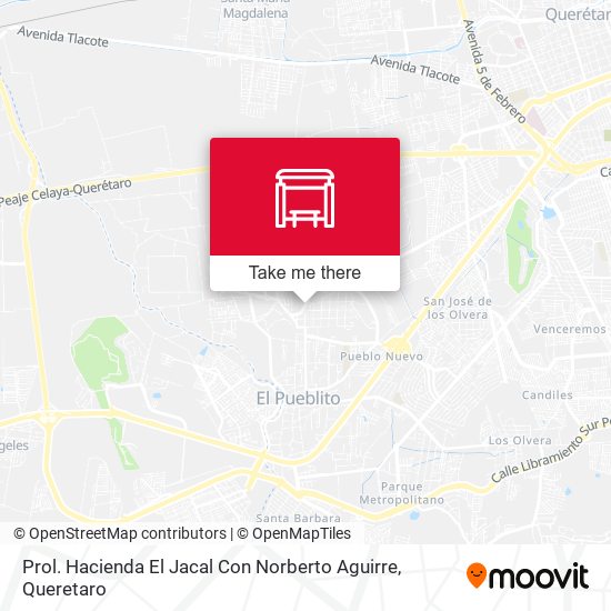 Prol. Hacienda El Jacal Con Norberto Aguirre map