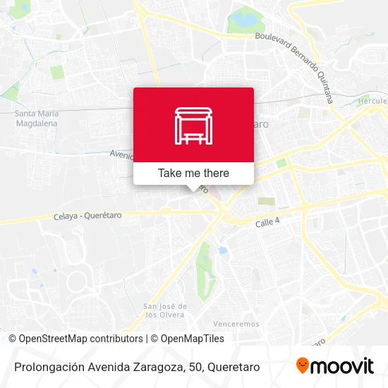 Mapa de Prolongación Avenida Zaragoza, 50