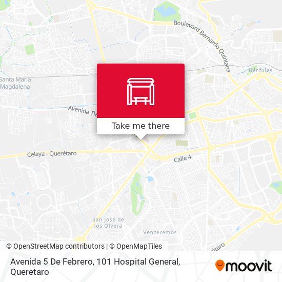 Avenida 5 De Febrero, 101 Hospital General map