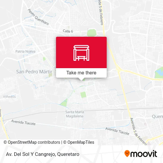 Mapa de Av. Del Sol Y Cangrejo