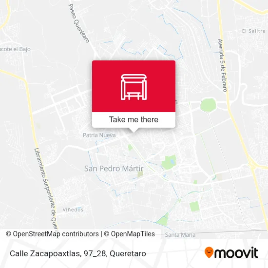 Calle Zacapoaxtlas, 97_28 map