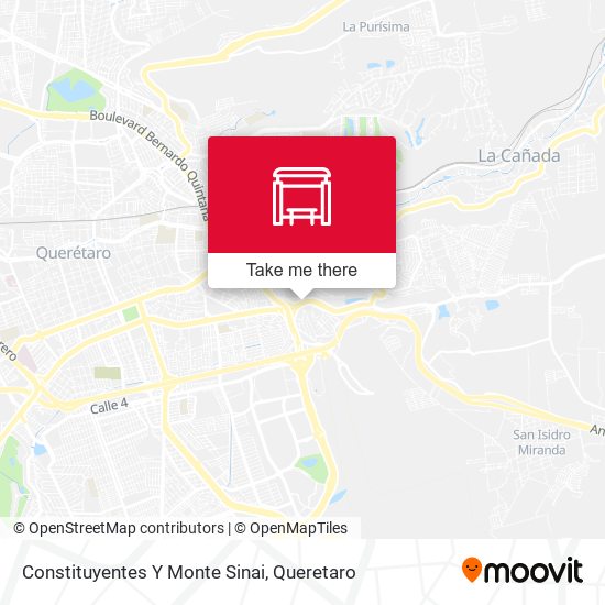 Constituyentes Y Monte Sinai map