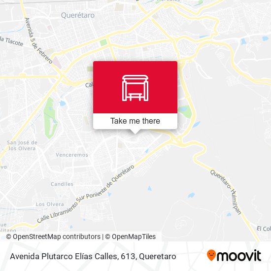 Mapa de Avenida Plutarco Elías Calles, 613