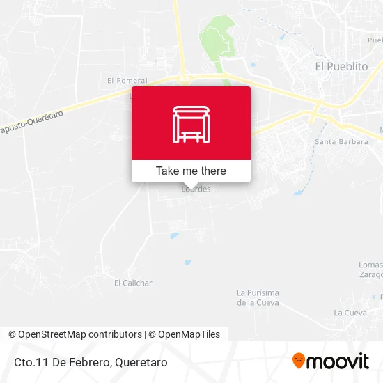 Mapa de Cto.11 De Febrero