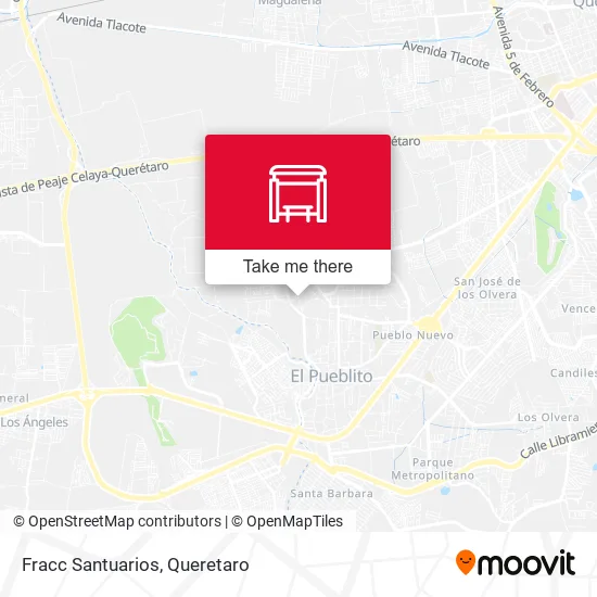 Fracc Santuarios map
