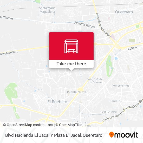 Mapa de Blvd Hacienda El Jacal Y Plaza El Jacal