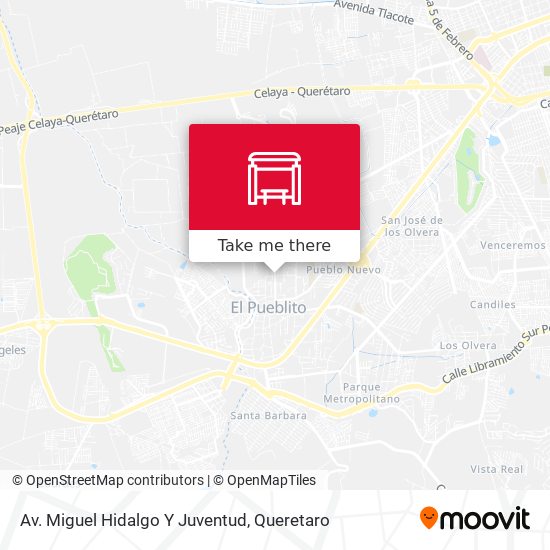 Av. Miguel Hidalgo Y Juventud map