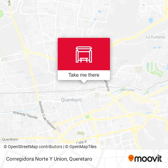 Mapa de Corregidora Norte Y Union