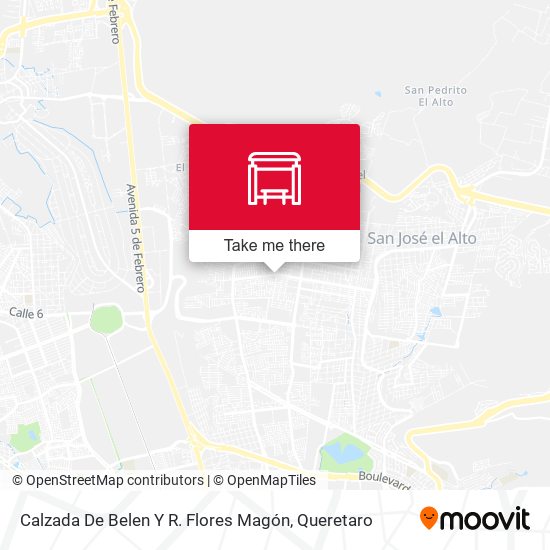 Calzada De Belen Y R. Flores Magón map
