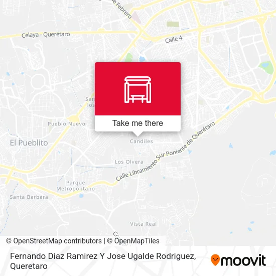 Fernando Diaz Ramirez Y Jose Ugalde Rodriguez map