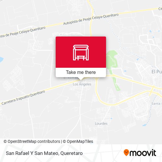 Mapa de San Rafael Y San Mateo