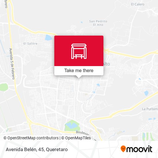 Mapa de Avenida Belén, 45