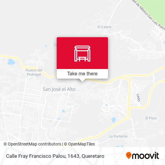 Calle Fray Francisco Palou, 1643 map