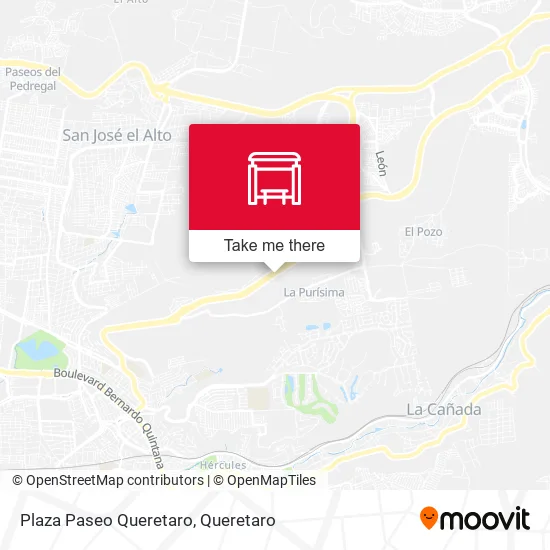 Mapa de Plaza Paseo Queretaro