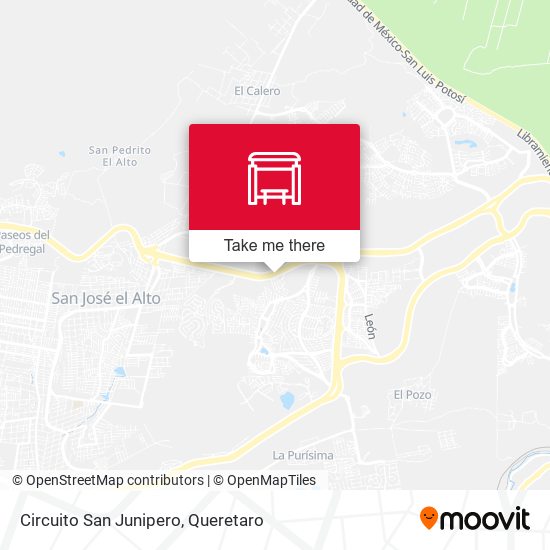 Mapa de Circuito San Junipero