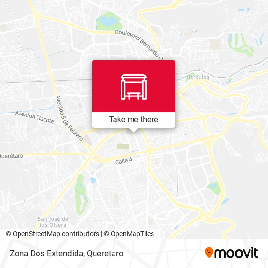 Mapa de Zona Dos Extendida