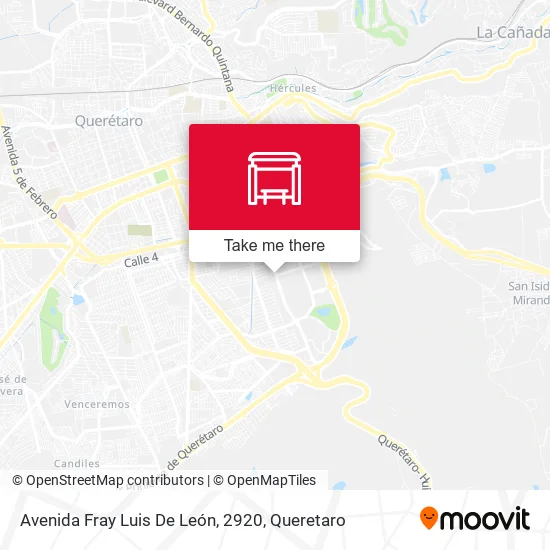 Mapa de Avenida Fray Luis De León, 2920