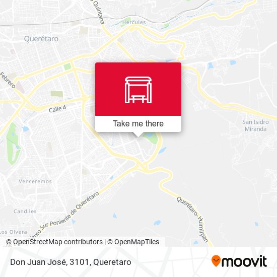 Don Juan José, 3101 map