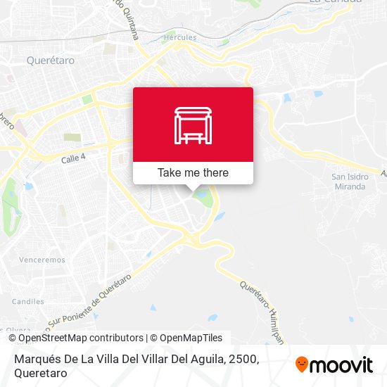 Mapa de Marqués De La Villa Del Villar Del Aguila, 2500