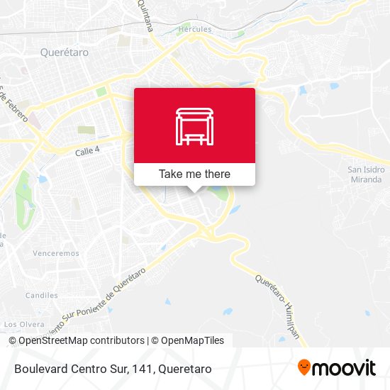 Boulevard Centro Sur, 141 map