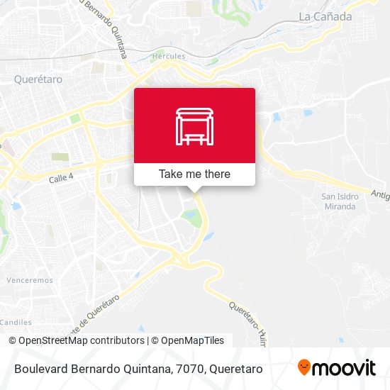 Boulevard Bernardo Quintana, 7070 map