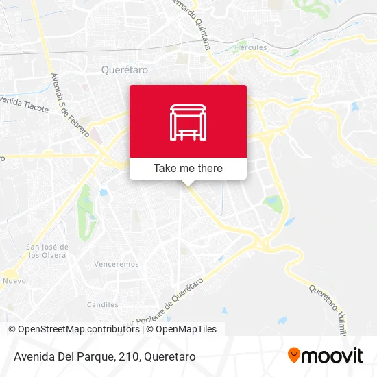 Mapa de Avenida Del Parque, 210