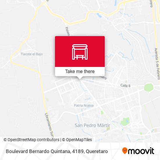 Boulevard Bernardo Quintana, 4189 map