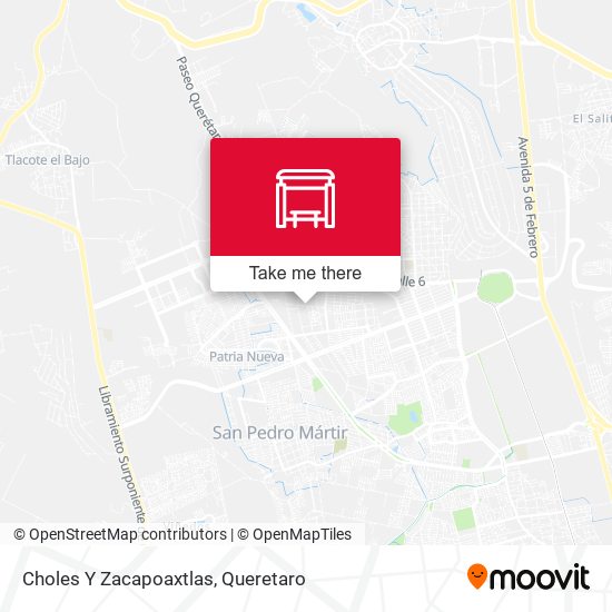 Choles Y Zacapoaxtlas map
