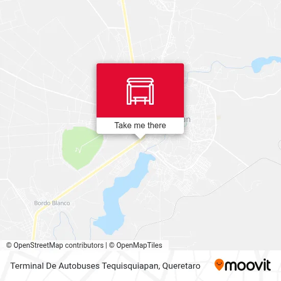 Terminal De Autobuses Tequisquiapan map