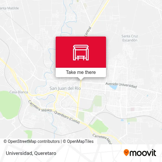 Universidad map