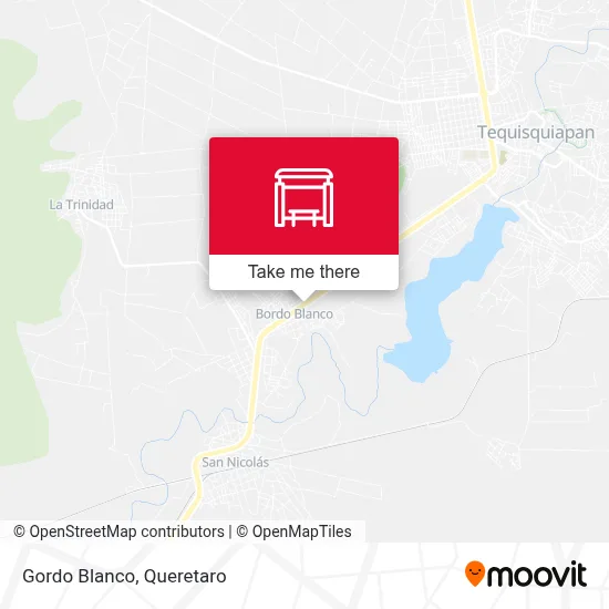 Gordo Blanco map