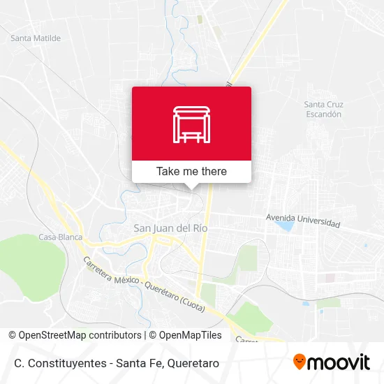C. Constituyentes - Santa Fe map