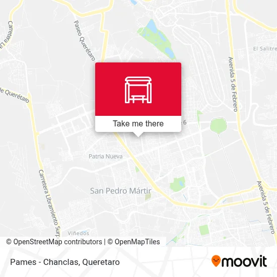 Pames - Chanclas map